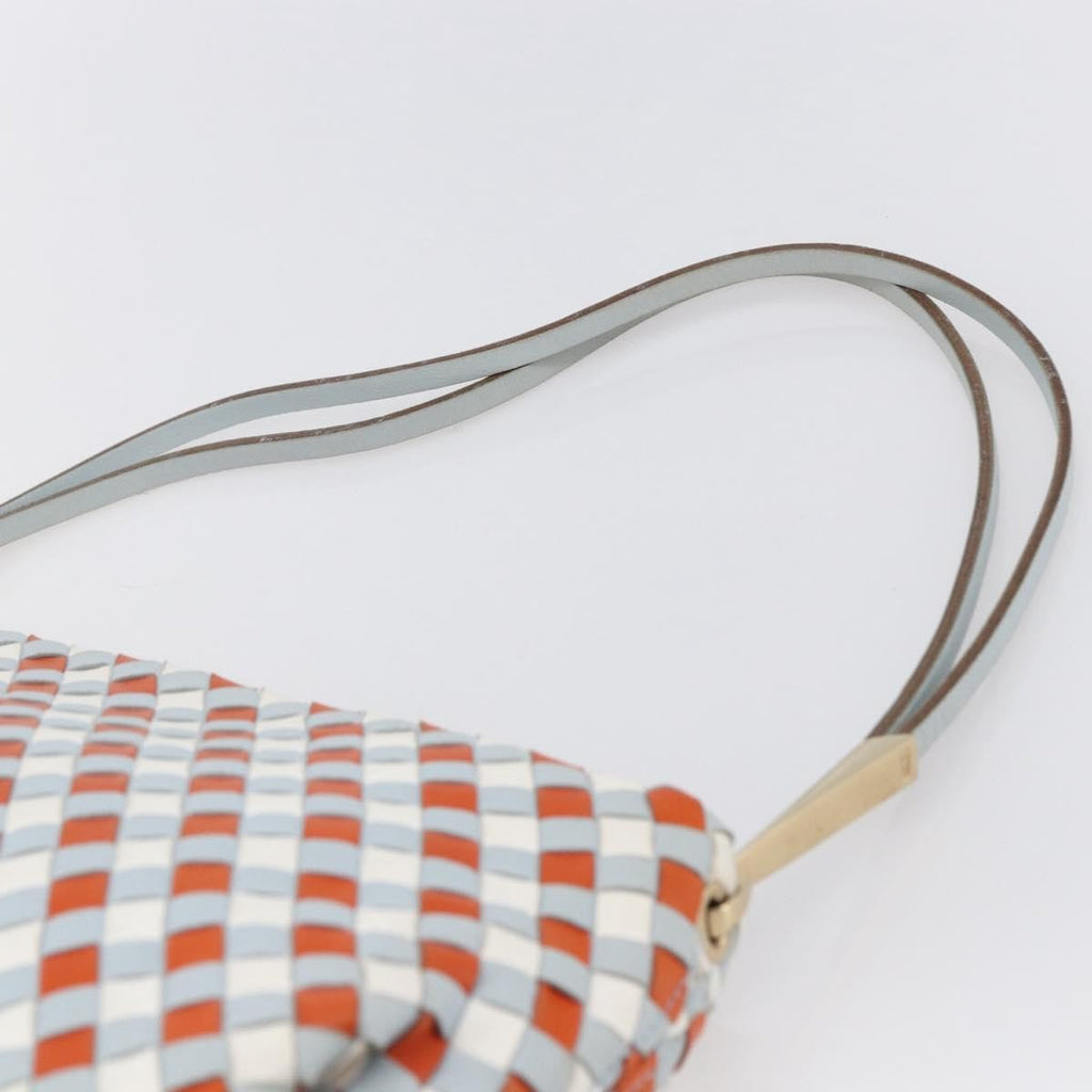 Bottega Veneta Vintage Shoulder Bag Intrecciato Leather Multicolour Leather Shoulder Bag Bag