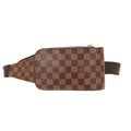 Louis Vuitton Geronimos Waist Bag Damier Brown Canvas Clutche & Pouche Bag
