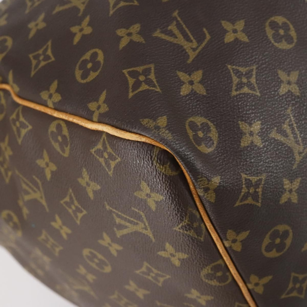 Louis Vuitton Keepall Bag Monogram Canvas Brown Canvas Travel Bag