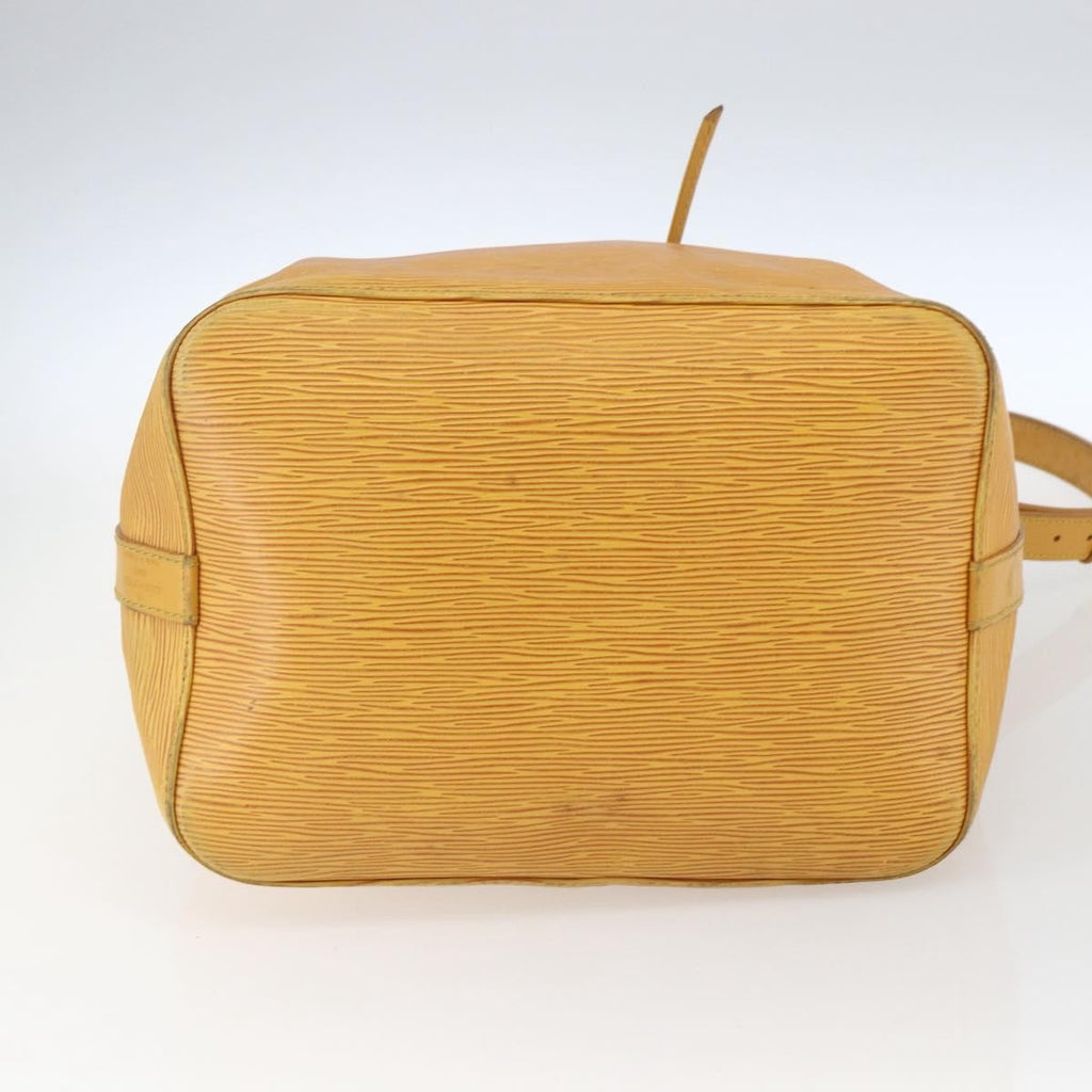 Louis Vuitton Petit Noe Handbag Epi Leather Yellow Leather Shoulder Bag