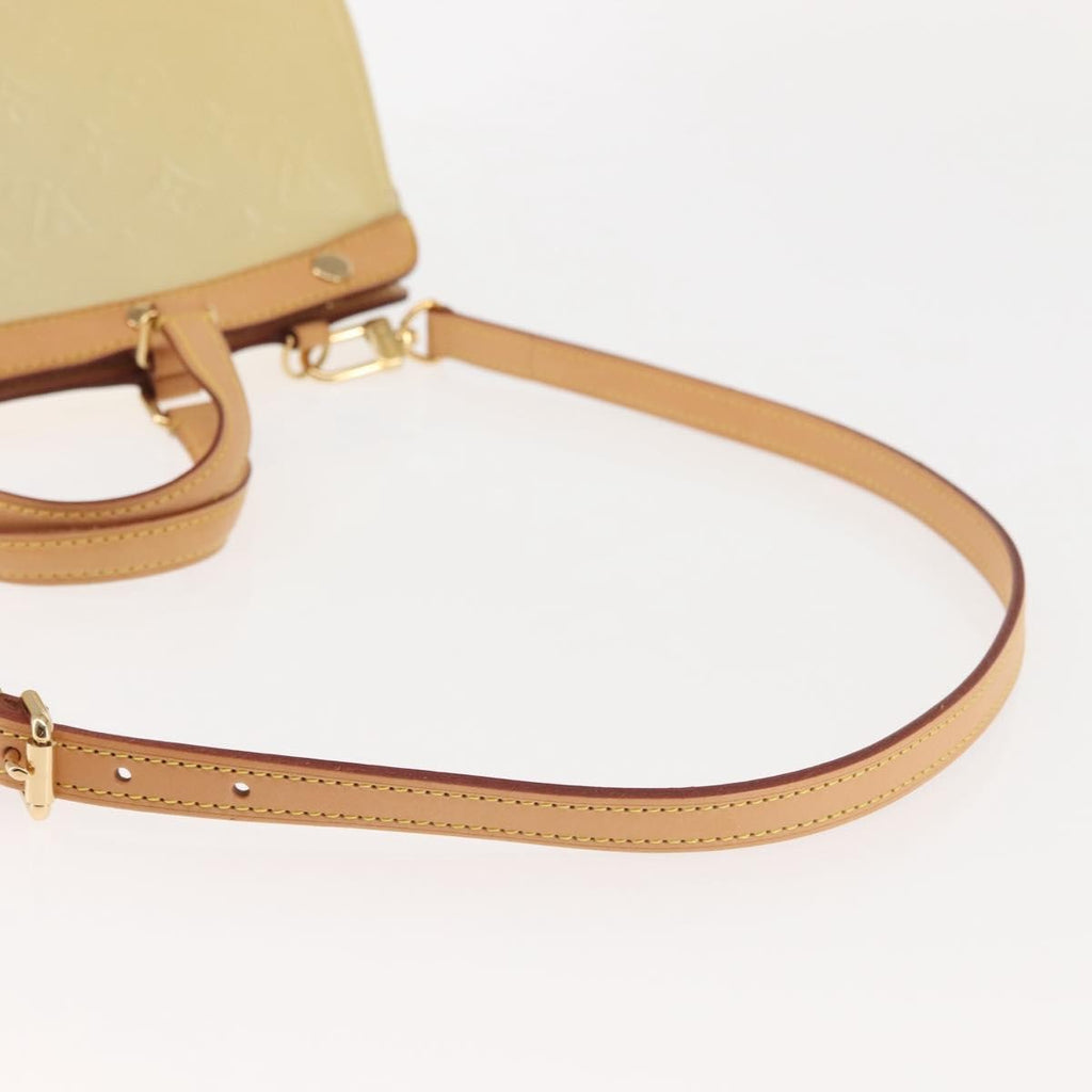 Louis Vuitton Brea Handbag Monogram Vernis Beige Patent_Leather Bag