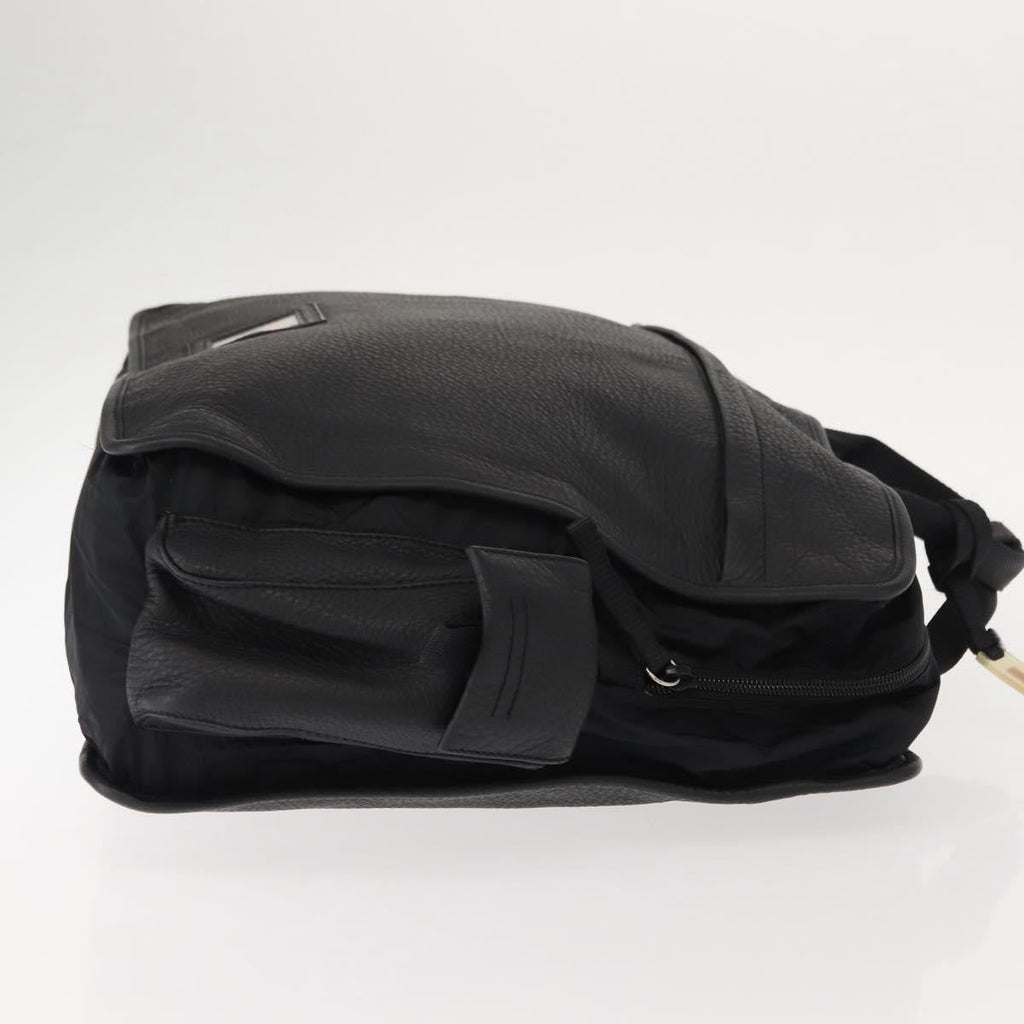 Prada Sport Briefcase Nylon And Leather Black Nylon Briefcase Bag