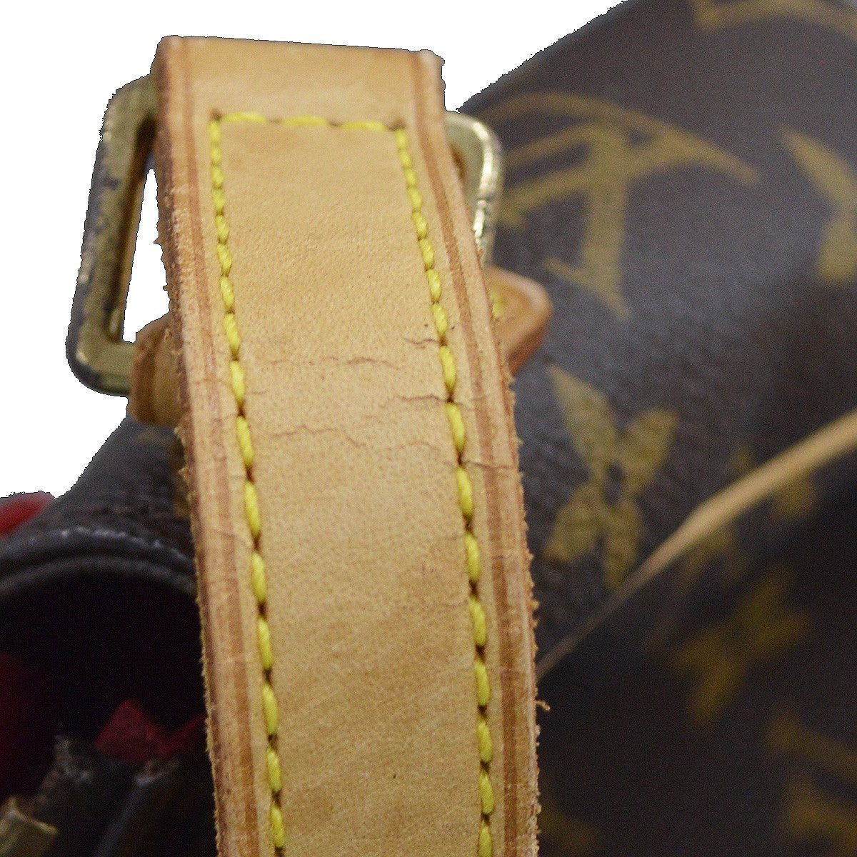 Louis Vuitton Viva Cite Handbag Monogram Canvas Brown Canvas Shoulder Bag