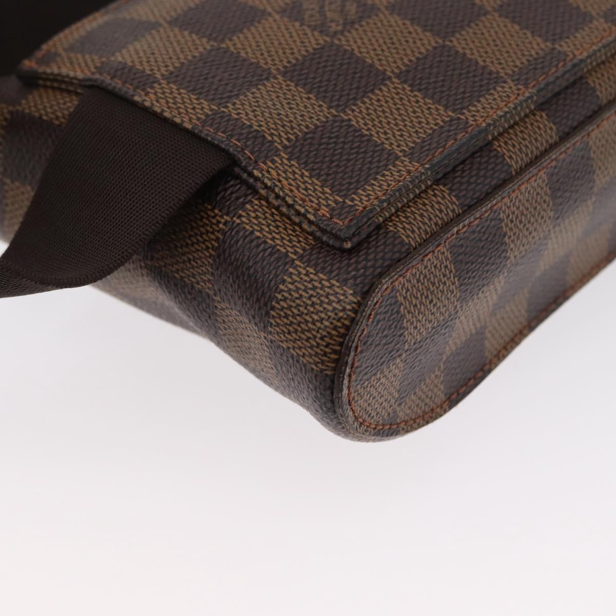 Louis Vuitton Geronimos Waist Bag Damier Brown Canvas Shoulder Bag