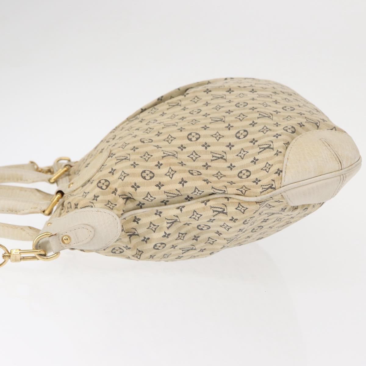 Louis Vuitton Marina Handbag Mini Lin Croisette Beige Canvas Handbag