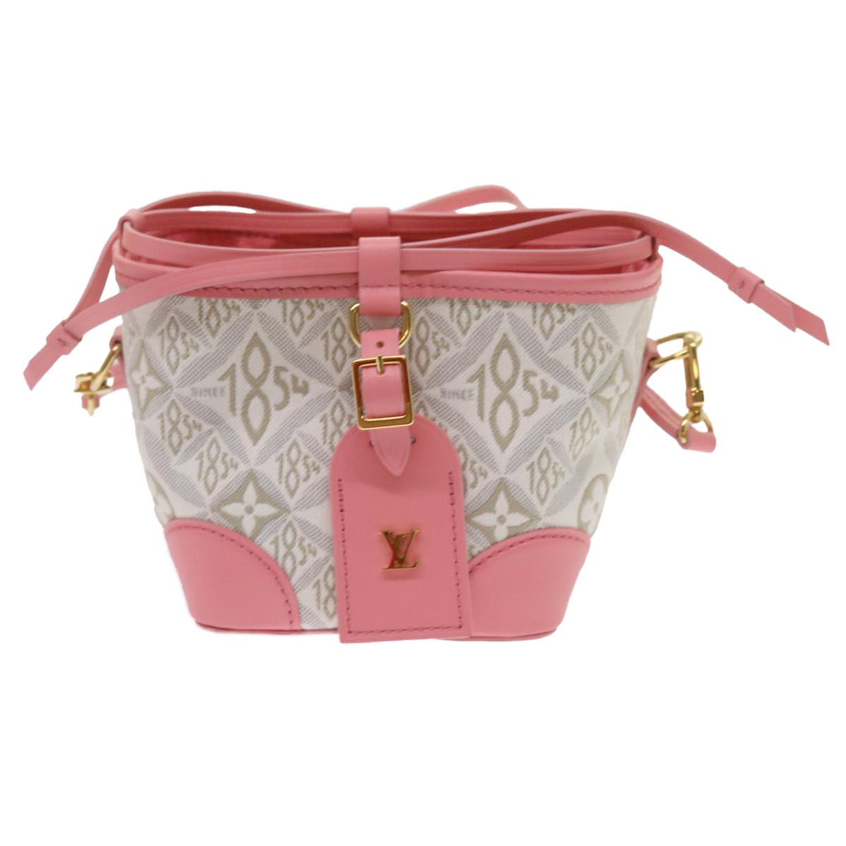 Louis Vuitton Noe Purse Limited Edition Since 1854 Monogram Jacquard Pink Canvas Shoulder Bag