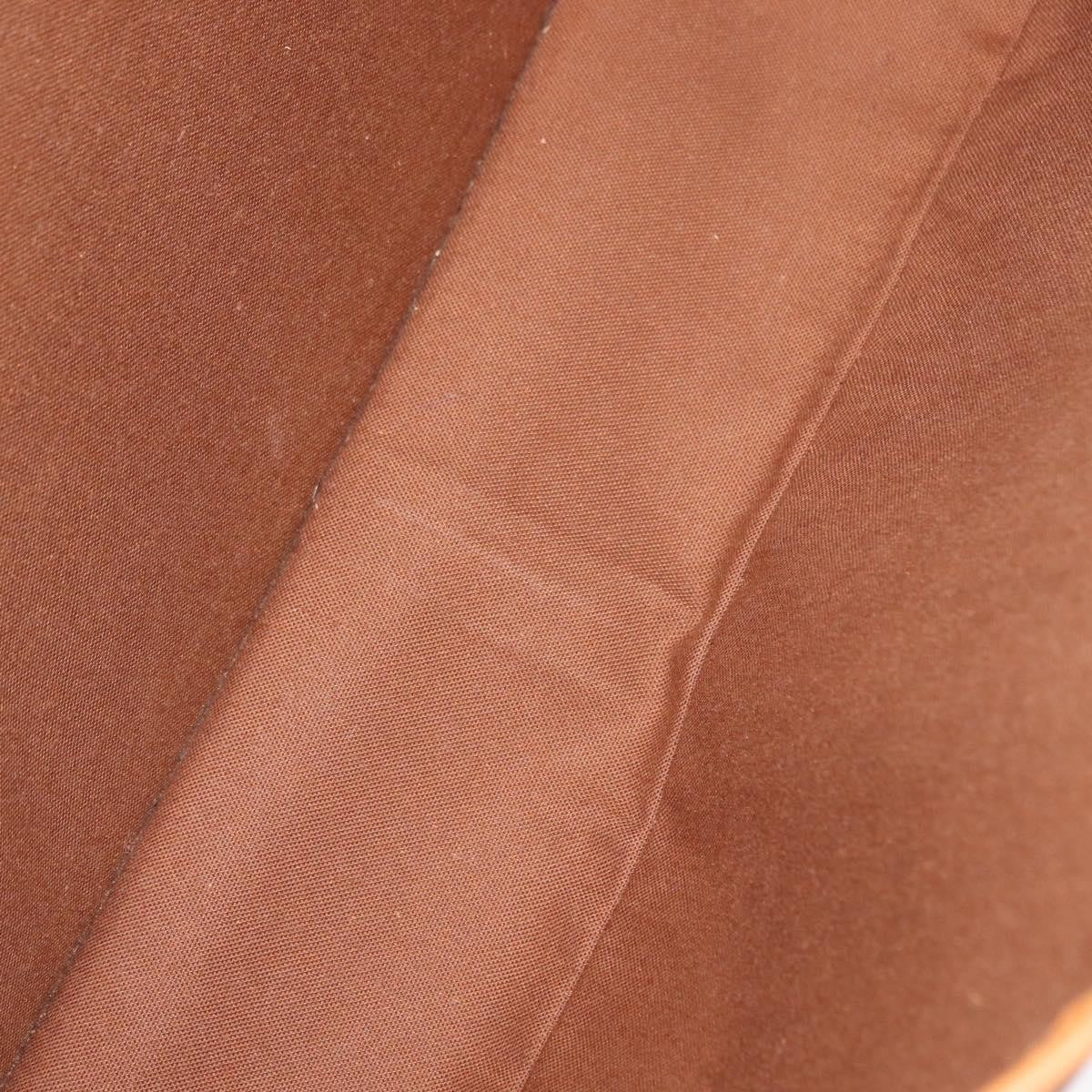 Louis Vuitton Sac Gibeciere Messenger Bag Monogram Canvas Brown Canvas Shoulder Bag
