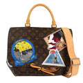 Louis Vuitton Cindy Sherman Camera Messenger Bag Patch Embellished Monogram Canvas Brown Canvas Handbag