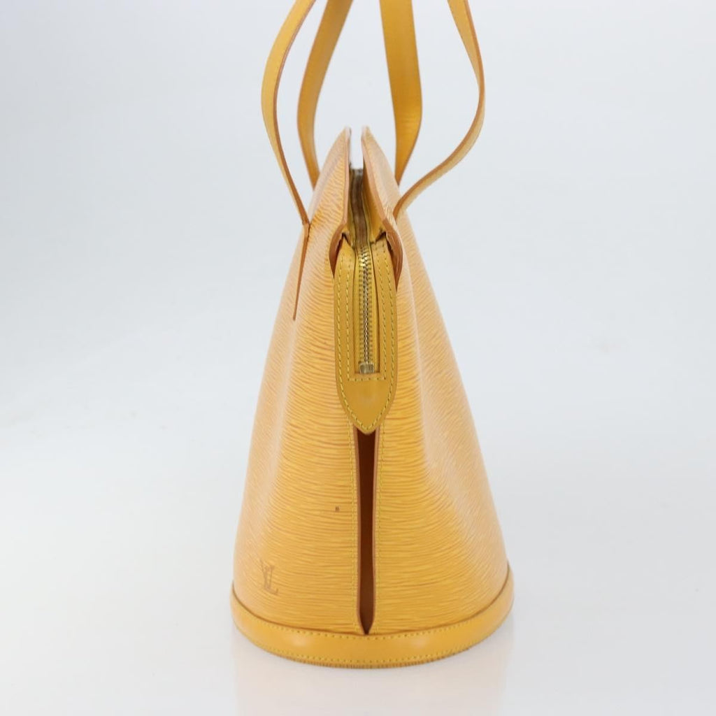 Louis Vuitton Saint Jacques Handbag Epi Leather Yellow Leather Shoulder Bag