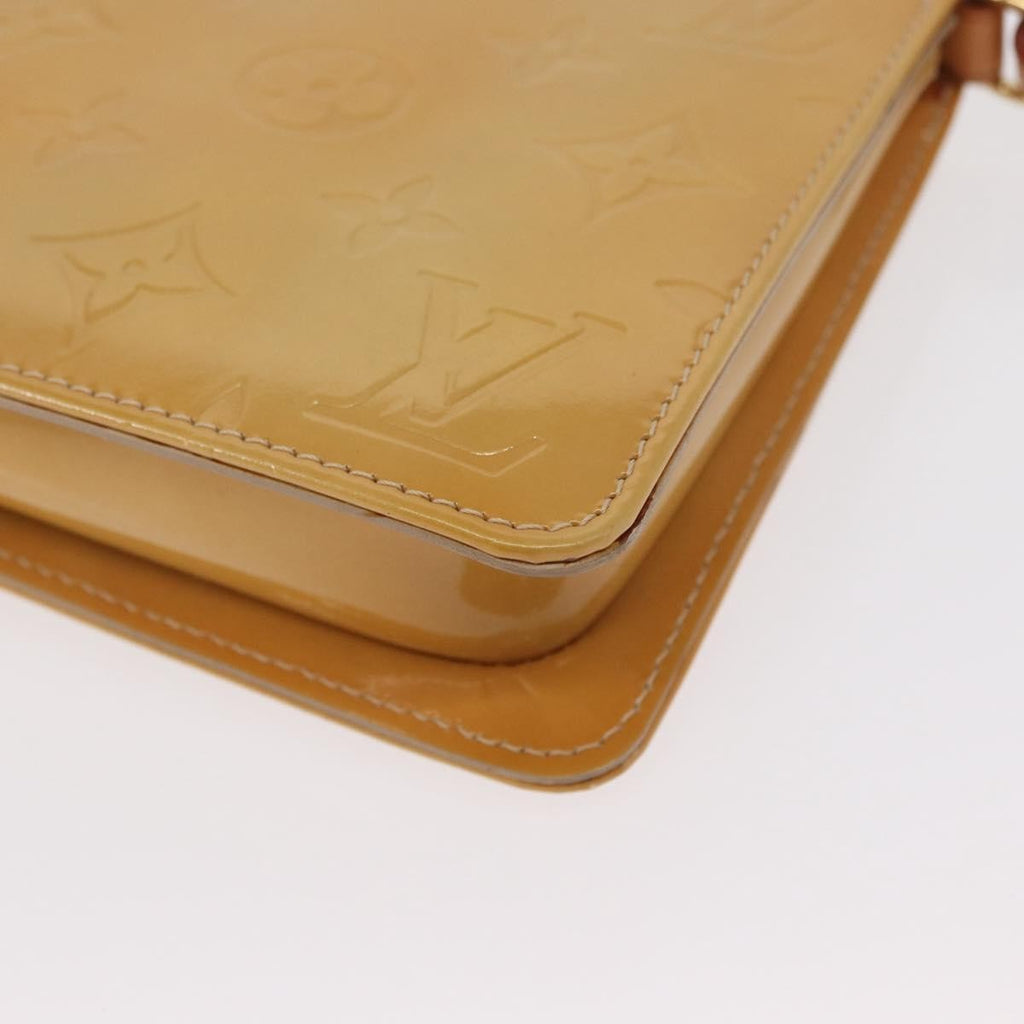 Louis Vuitton Lexington Pochette Patent Leather Beige Patent_Leather Clutche & Pouche Bag