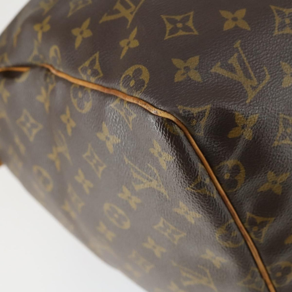 Louis Vuitton Keepall Bag Monogram Canvas Brown Canvas Travel Bag