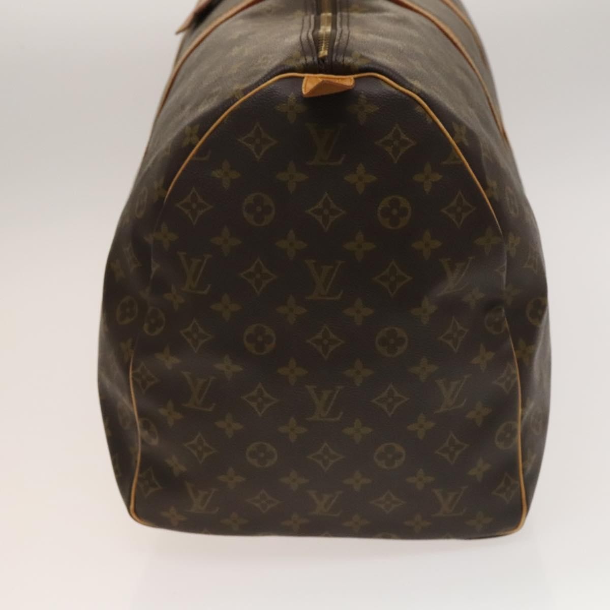 Louis Vuitton Keepall Bag Monogram Canvas Brown Canvas Travel Bag