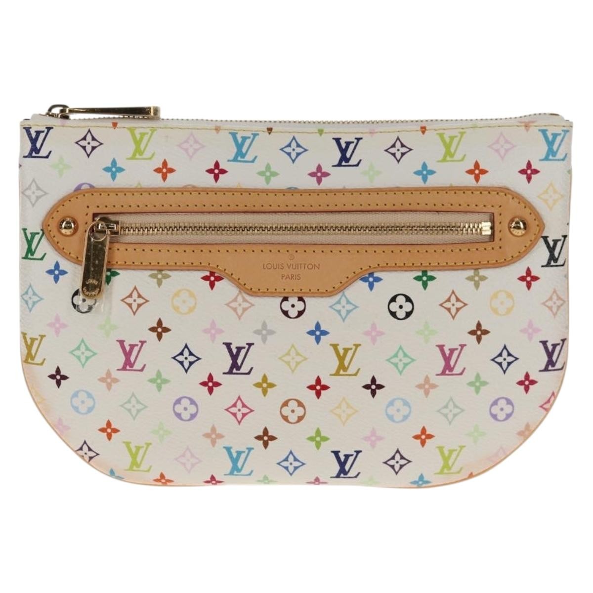Louis Vuitton Pochette Gm Monogram Multicolor Multicolour Canvas Clutche & Pouche Bag