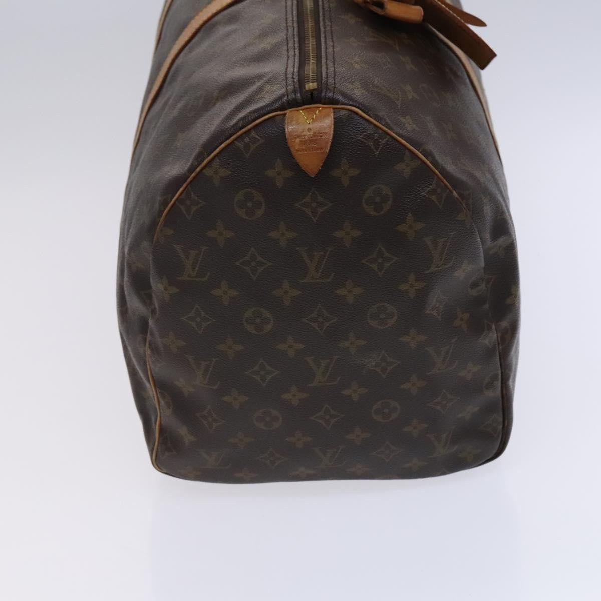 Louis Vuitton Keepall Bag Monogram Canvas Brown Canvas Travel Bag