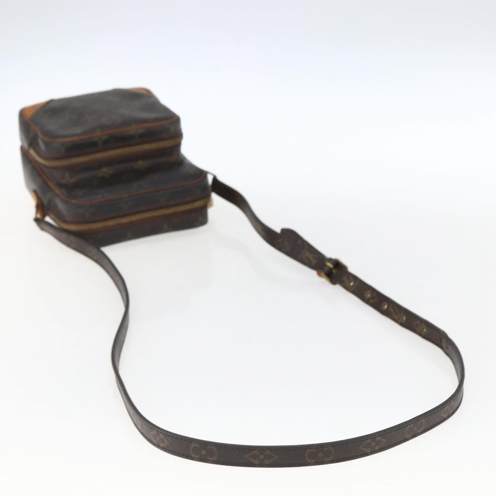 Louis Vuitton Amazone Bag Monogram Canvas Brown Canvas Shoulder Bag