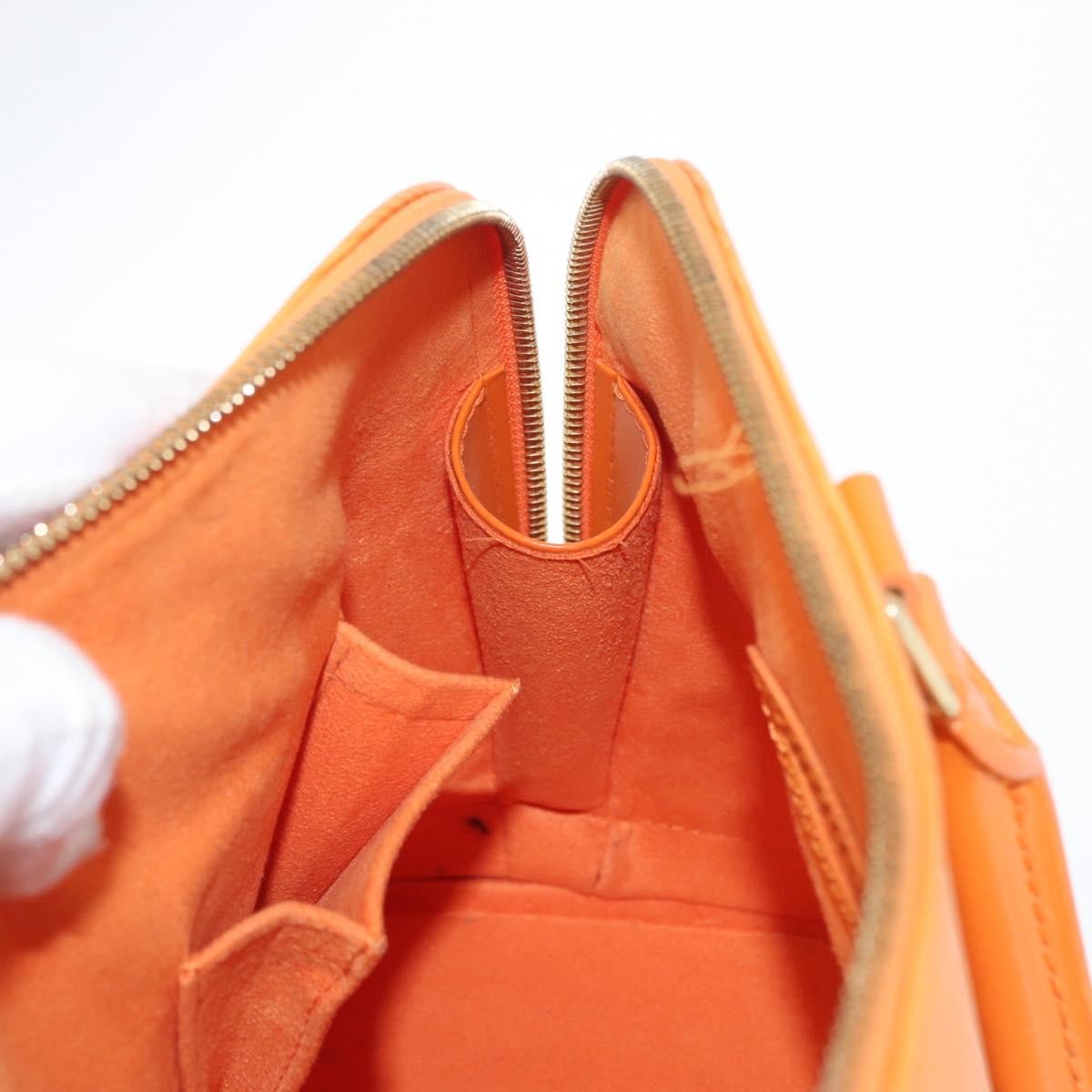 Louis Vuitton Alma Handbag Epi Leather Orange Leather Handbag