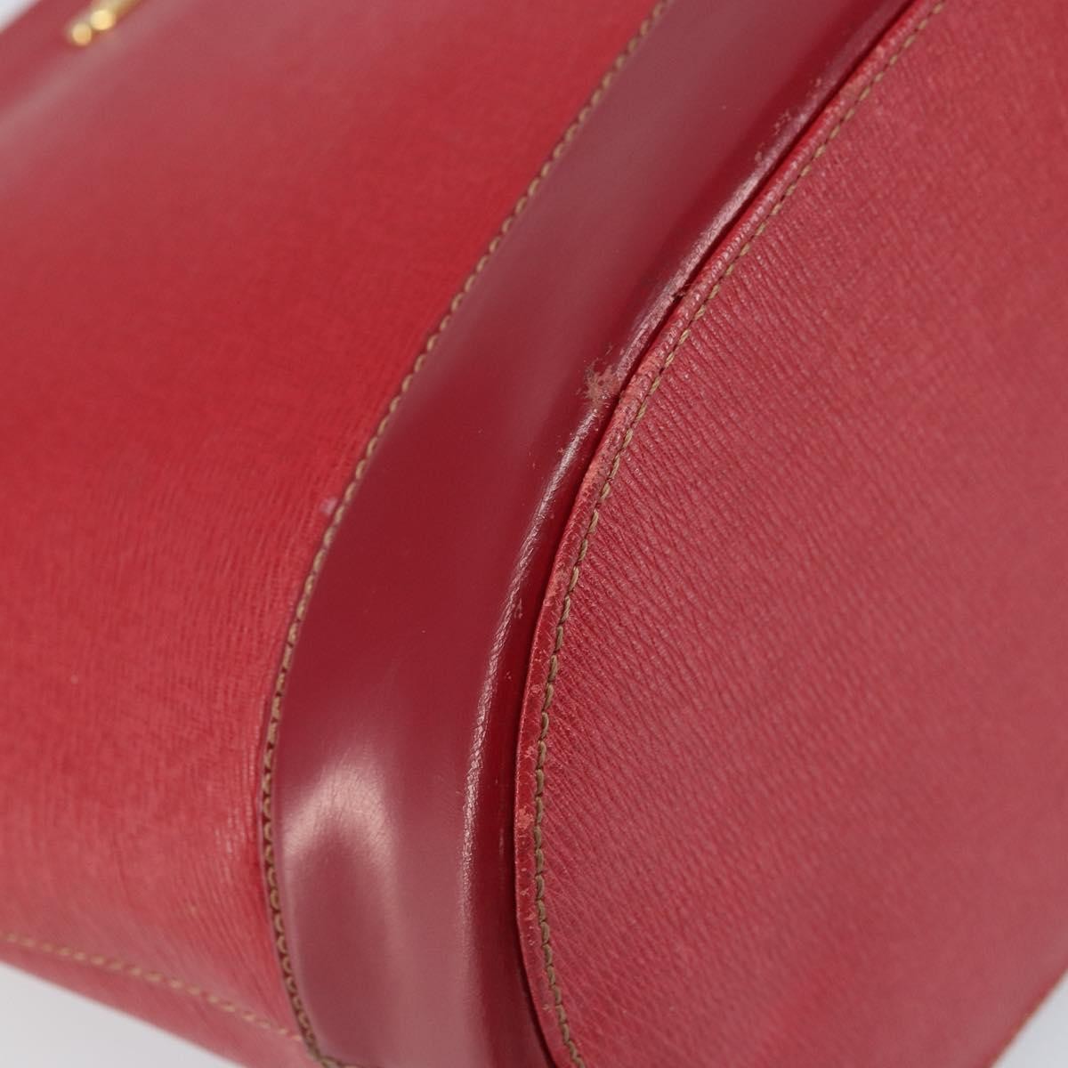 Burberry Vintage Tote Bag Leather Red Leather Tote Bag