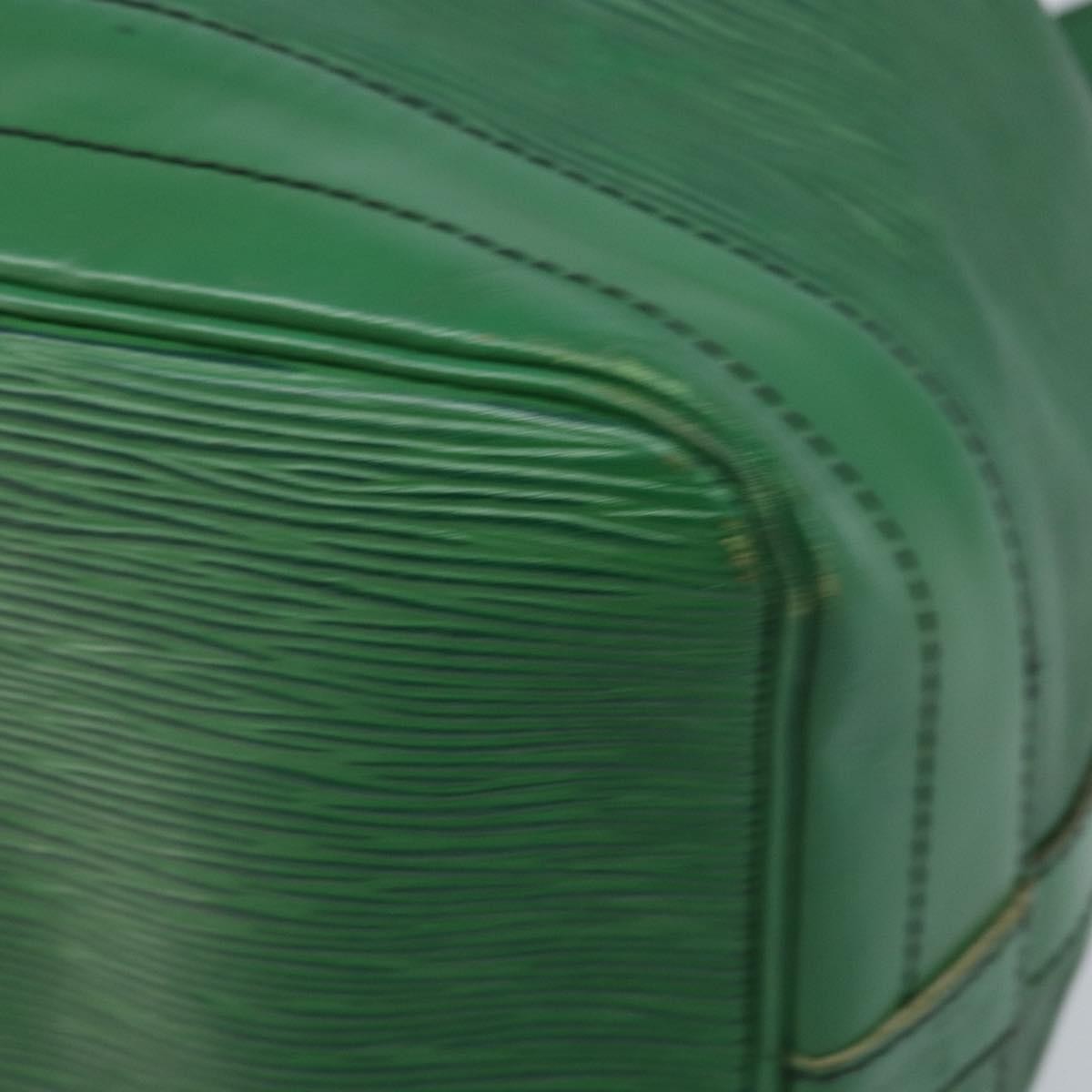 Louis Vuitton Noe Shoulder Bag Leather Green Leather Shoulder Bag