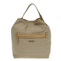 Burberry Blue Label Shoulder Bag Nylon Beige Nylon Shoulder Bag
