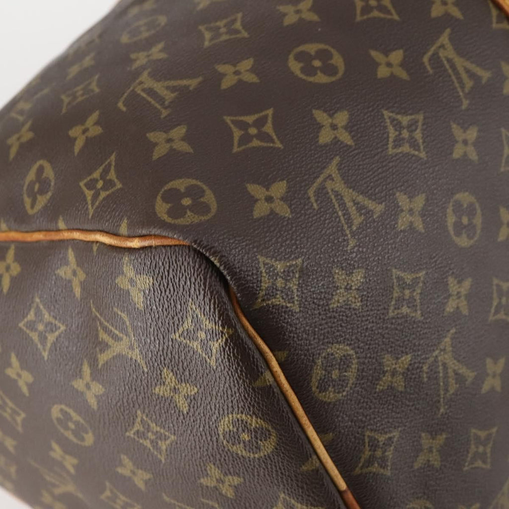 Louis Vuitton Keepall Bag Monogram Canvas Brown Canvas Travel Bag