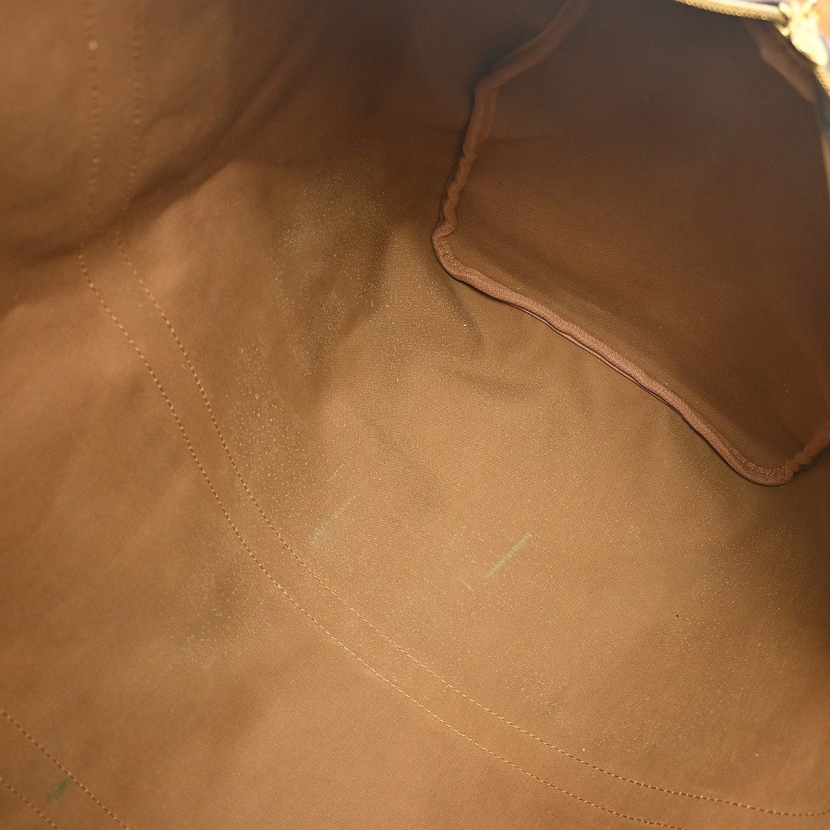 Louis Vuitton Keepall Bag Monogram Canvas Brown Canvas Travel Bag