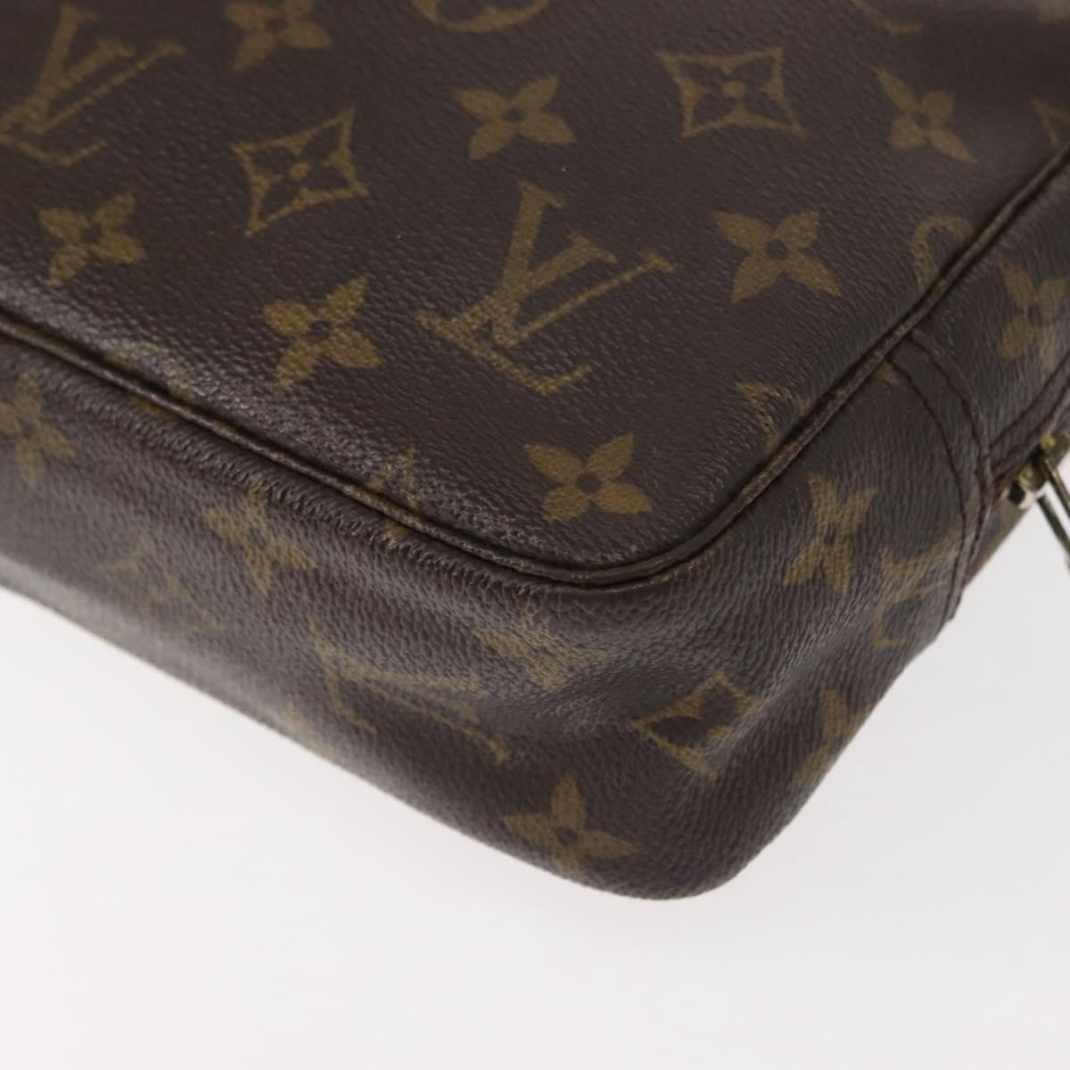 Louis Vuitton Trousse Toilette Monogram Canvas Brown Canvas Clutche & Pouche Bag