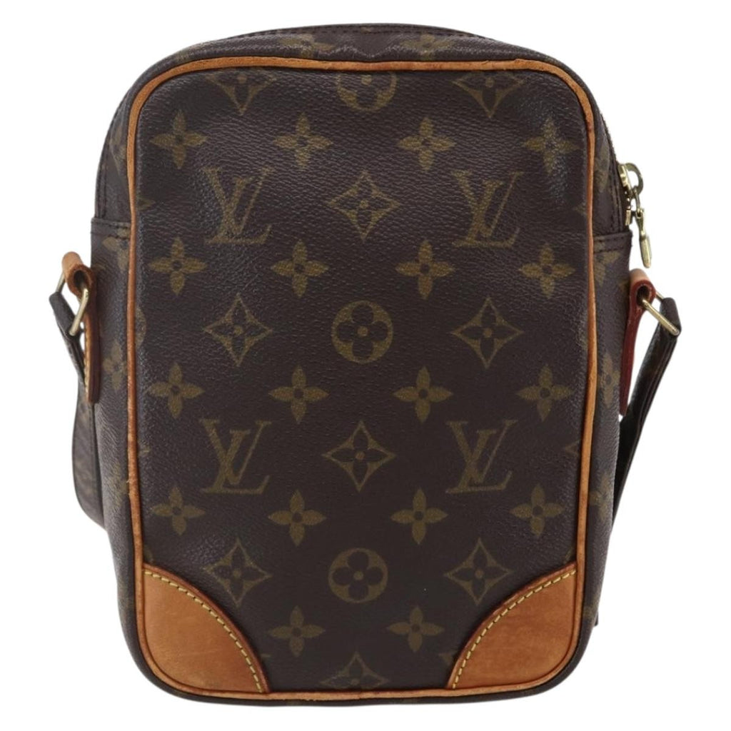 Louis Vuitton Amazone Bag Monogram Canvas Brown Canvas Shoulder Bag