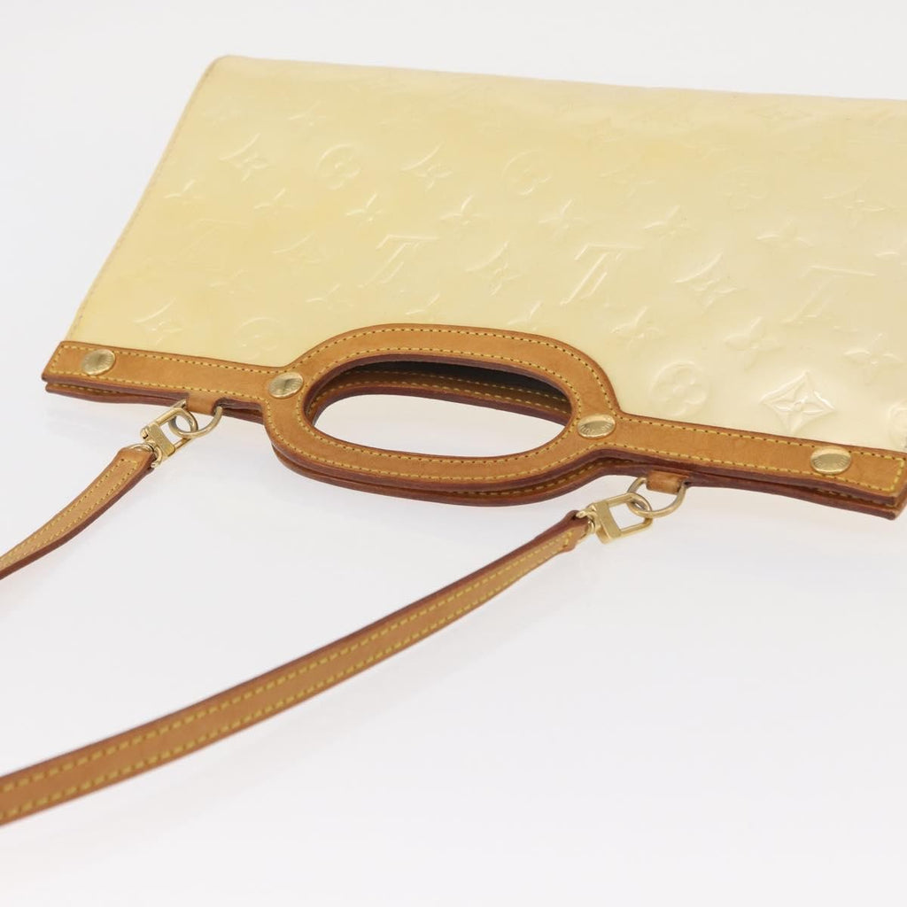 Louis Vuitton Roxbury Drive Handbag Monogram Vernis Yellow Patent_Leather Handbag