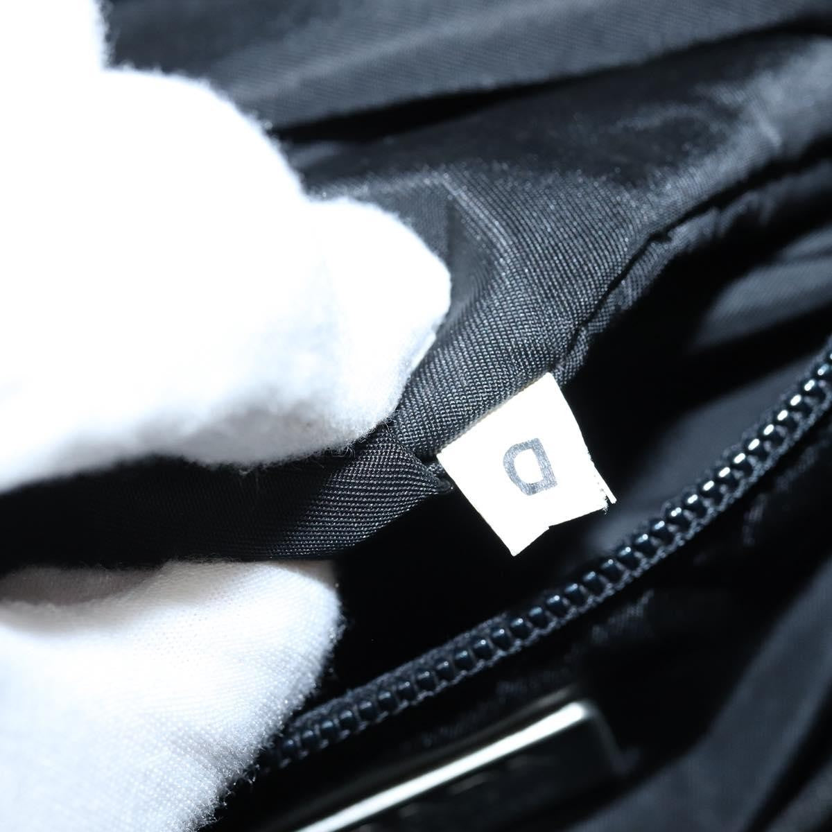 Prada Resin Handle Tote Tessuto Black Nylon Tote Bag Bag
