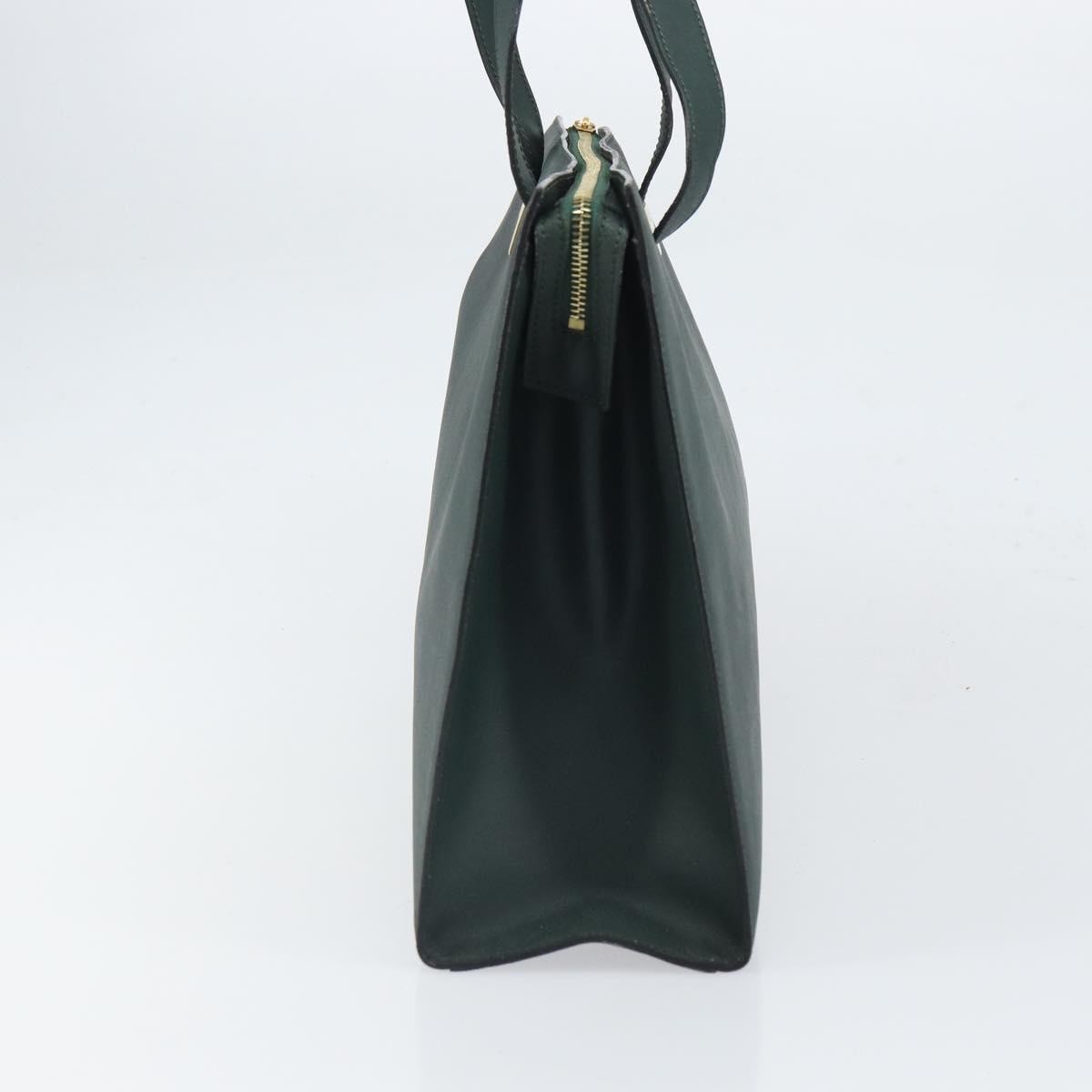 Celine Tote Bag Leather Green Leather Tote Bag Bag