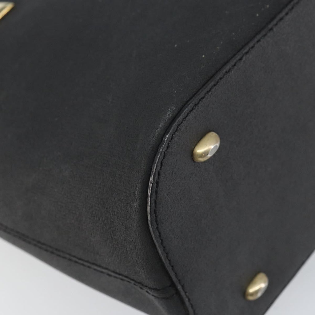 Celine Handbag Leather Black Leather Handbag
