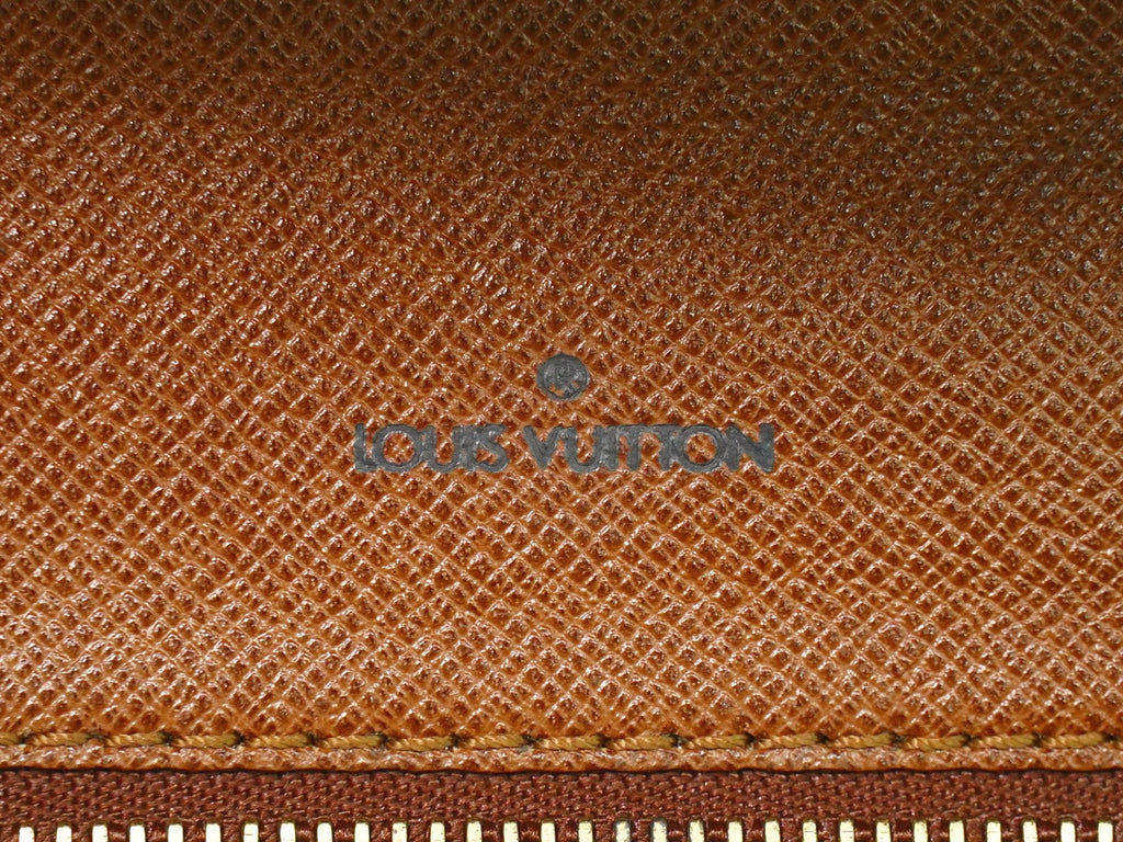 Louis Vuitton Monceau Handbag Monogram Canvas Brown Canvas Handbag