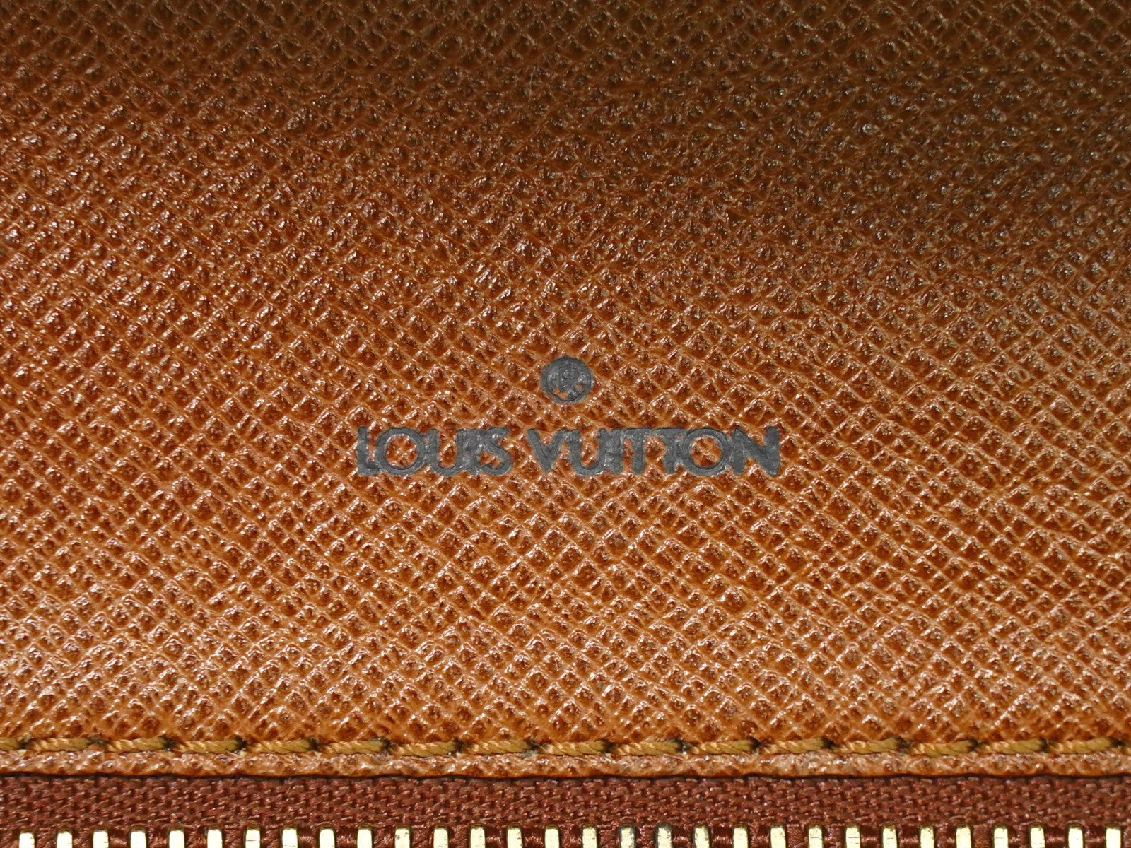 Louis Vuitton Monceau Handbag Monogram Canvas Brown Canvas Handbag