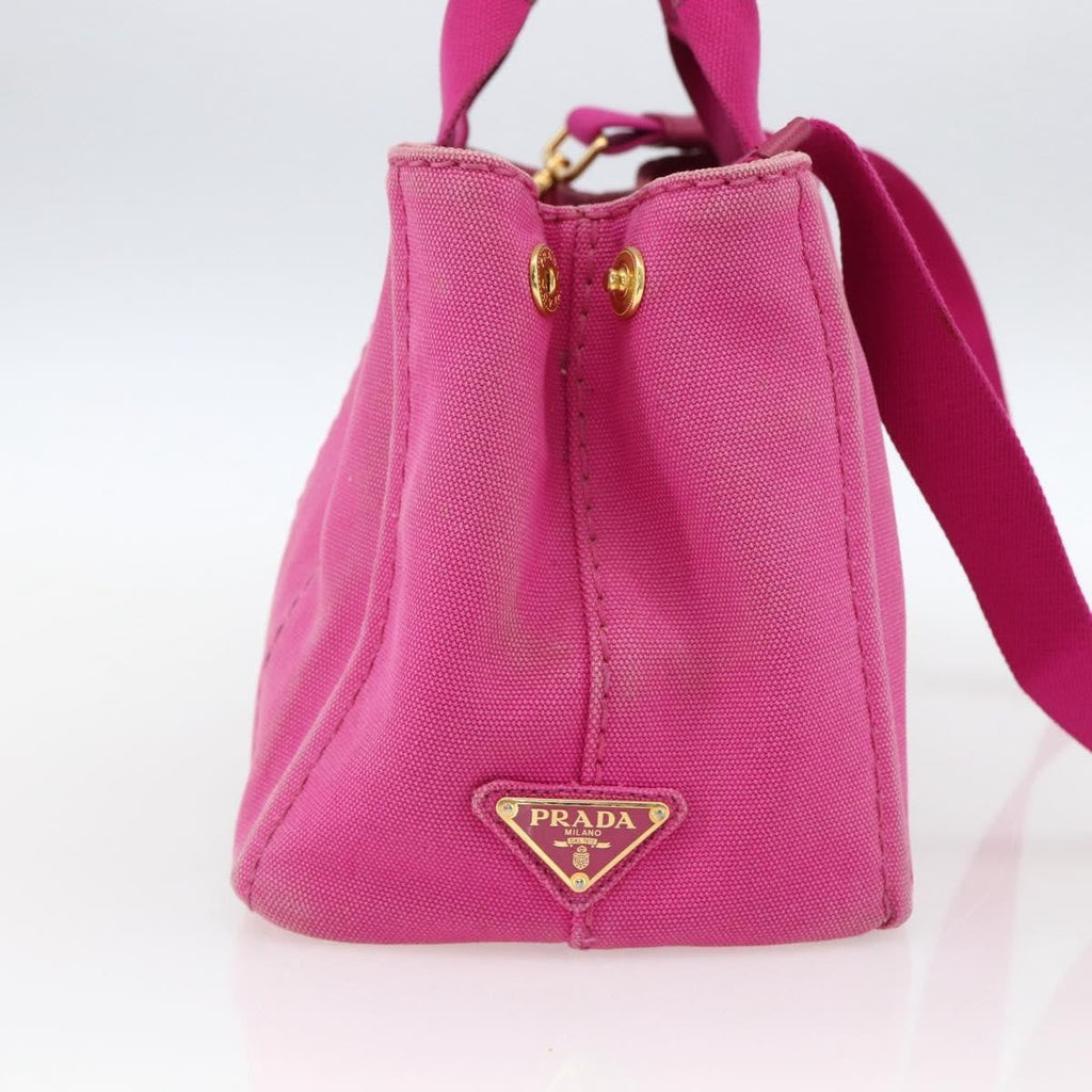 Prada Canapa Convertible Tote Canvas Pink Canvas Tote Bag Bag
