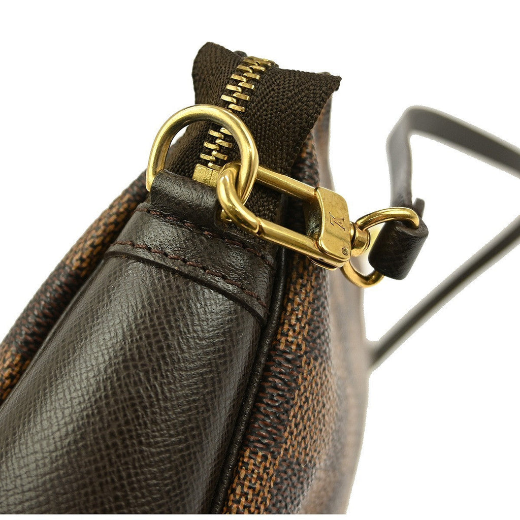 Louis Vuitton Trousse Make Up Bag Damier Canvas Brown Canvas Clutche & Pouche Bag
