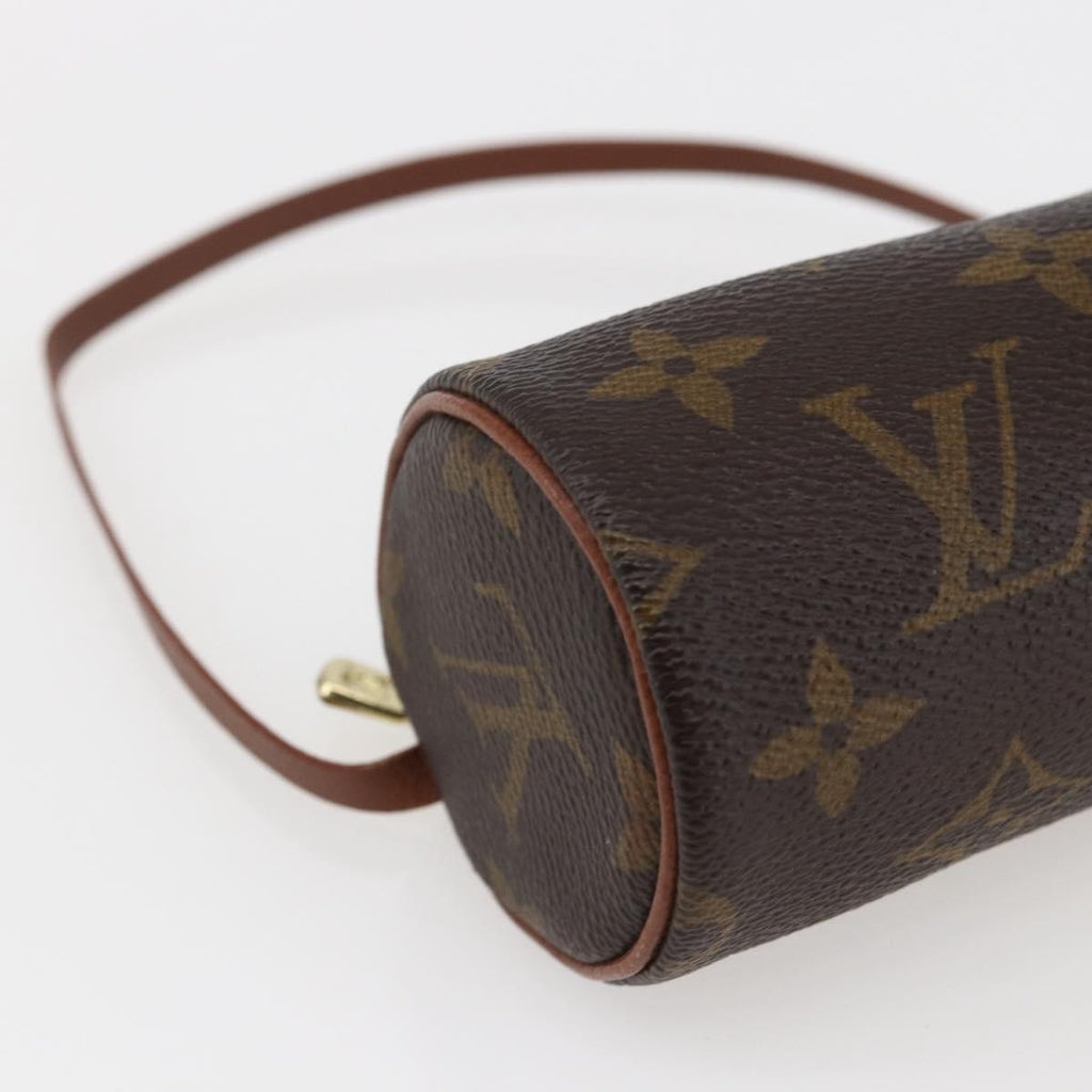 Louis Vuitton Papillon Pochette Monogram Canvas Brown Canvas Clutche & Pouche Bag