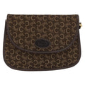 Celine C Sulky Shoulder Bag Canvas Brown Canvas Shoulder Bag Bag
