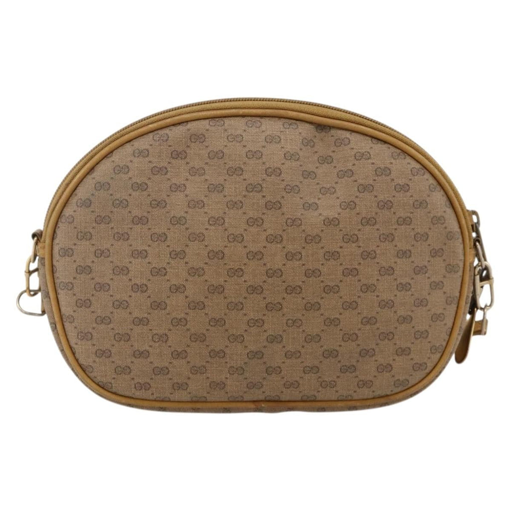 Gucci Micro Gg Supreme Shoulder Bag Gg Canvas Beige Pvc Shoulder Bag Bag (Pre-Owned)