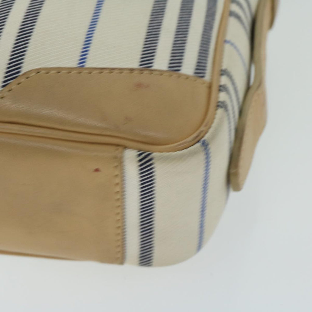 Burberry Nova Check Shoulder Bag Canvas Beige Canvas Shoulder Bag