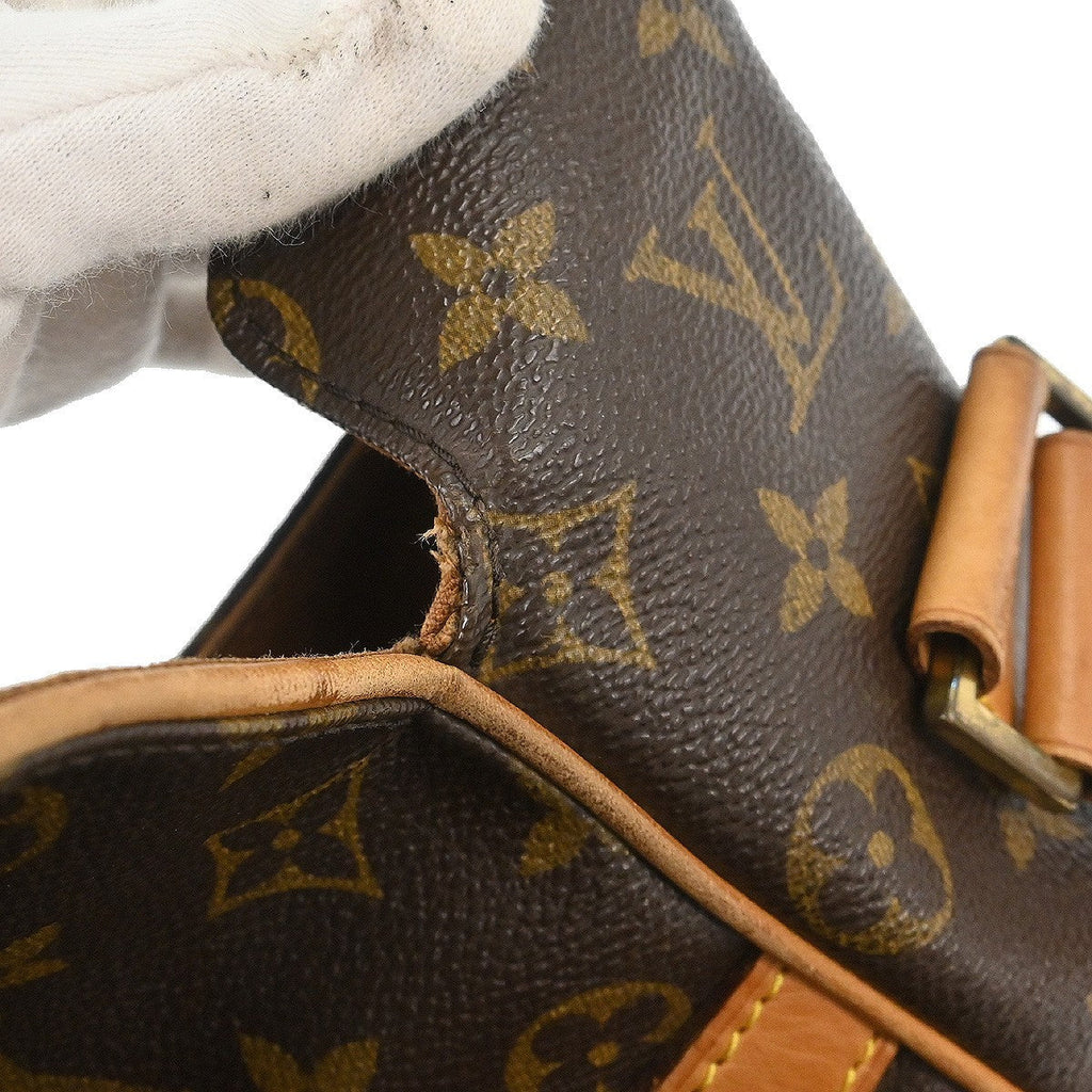 Louis Vuitton Abbesses Messenger Bag Monogram Canvas Brown Canvas Shoulder Bag