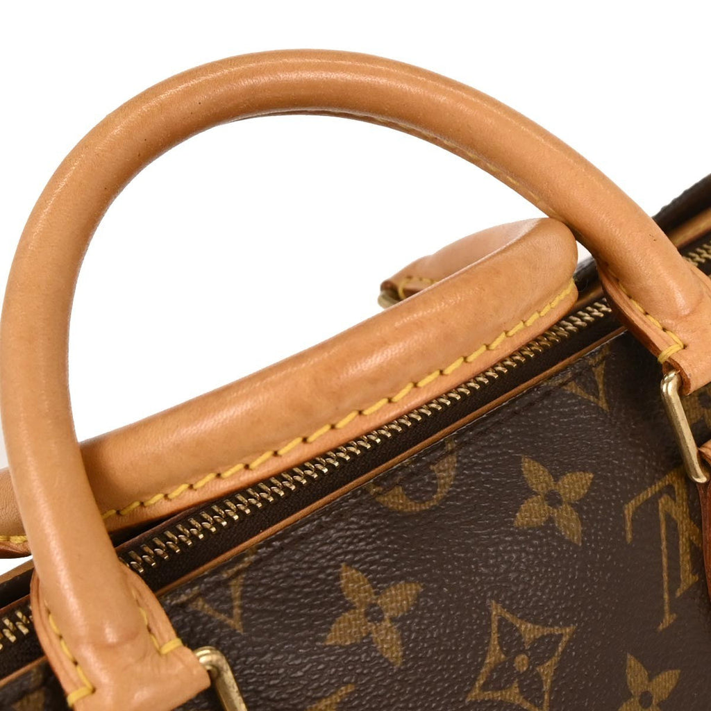 Louis Vuitton Popincourt Handle Bag Monogram Canvas Brown Canvas Handbag