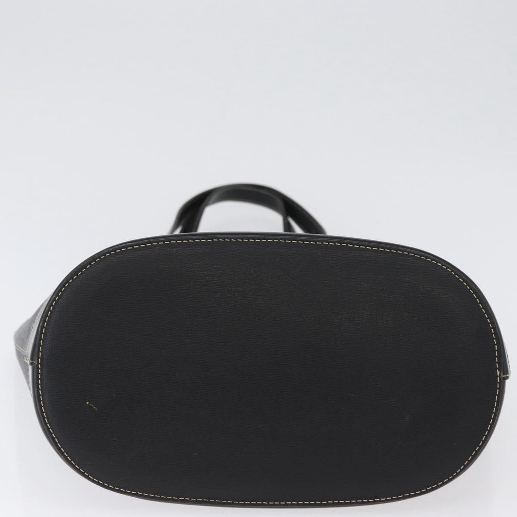 Burberry Vintage Tote Bag Leather Black Leather Tote Bag
