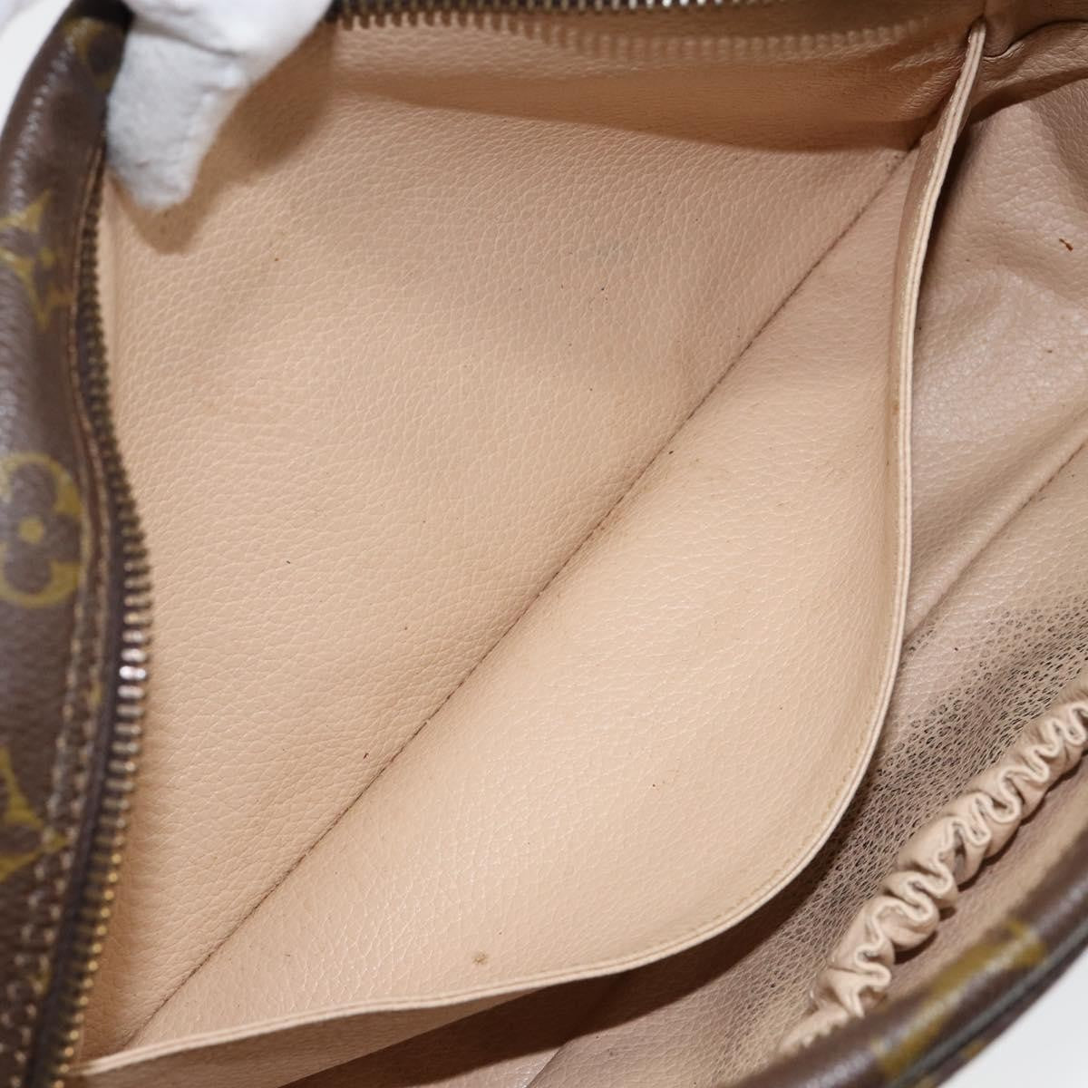 Louis Vuitton Trousse Toiletry Pouch Monogram Canvas Brown Canvas Toiletry Case Accessory
