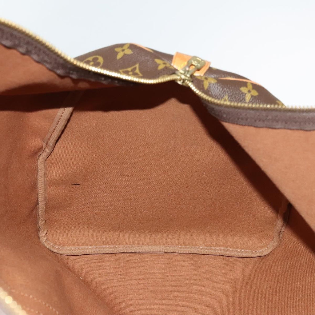 Louis Vuitton Keepall Bag Monogram Canvas Brown Canvas Travel Bag