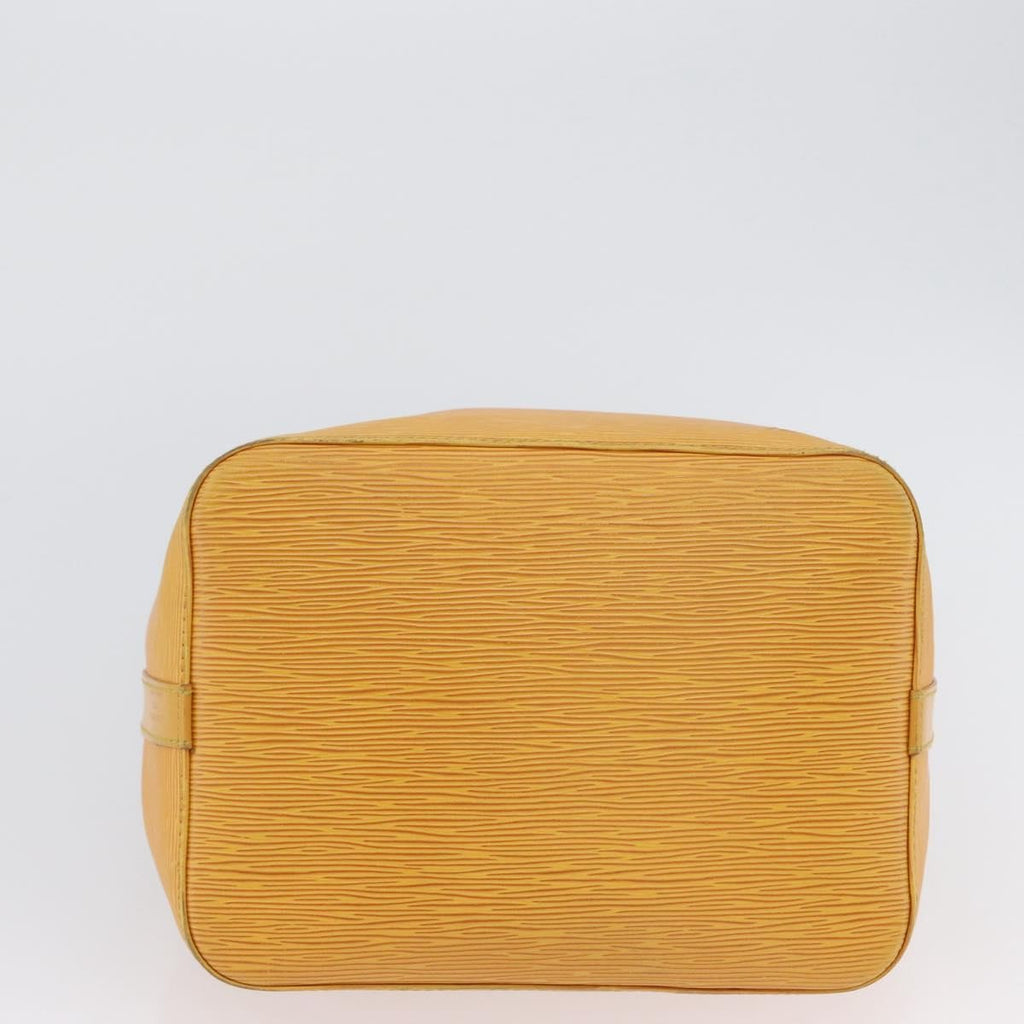 Louis Vuitton Petit Noe Handbag Epi Leather Yellow Leather Shoulder Bag