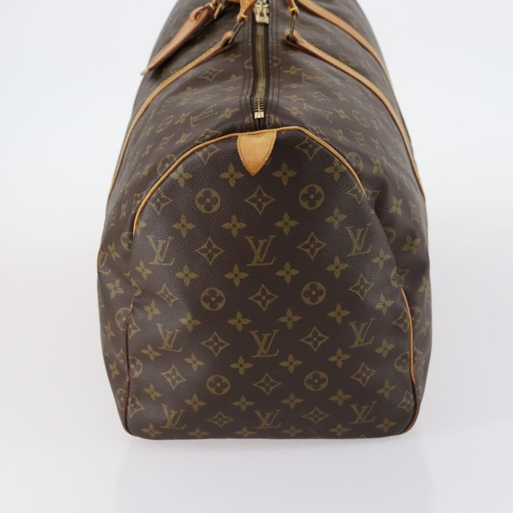 Louis Vuitton Keepall Bag Monogram Canvas Brown Canvas Travel Bag