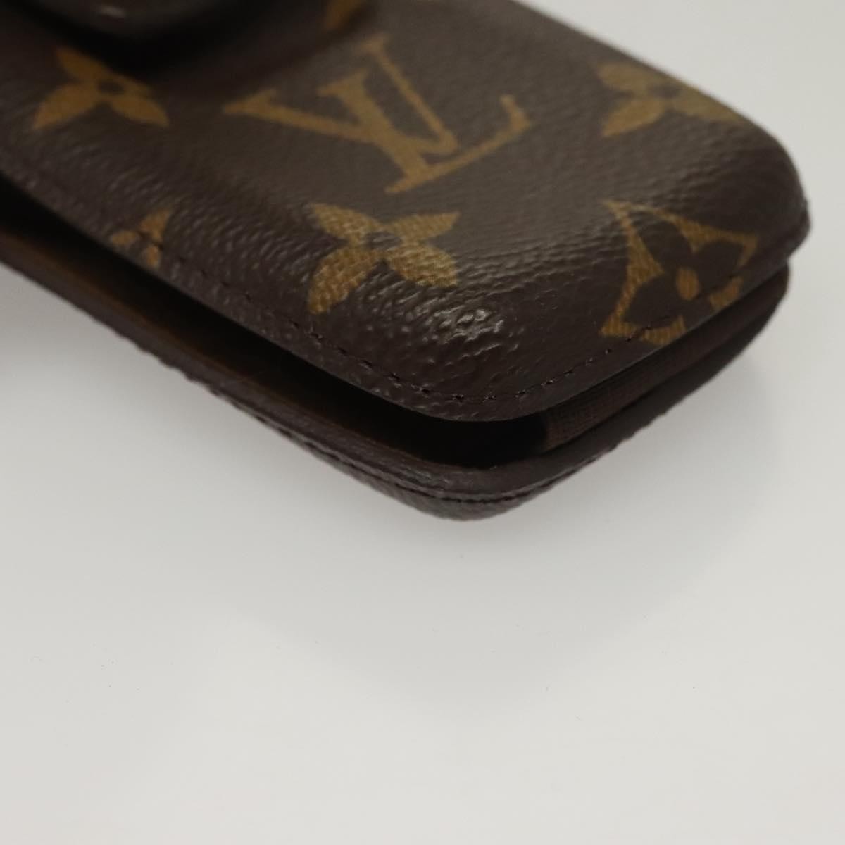 Louis Vuitton Etui Phone Case Monogram Canvas Brown Canvas Bag