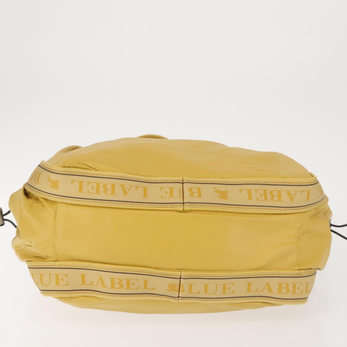 Burberry Blue Label Tote Bag Leather Yellow Leather Tote Bag