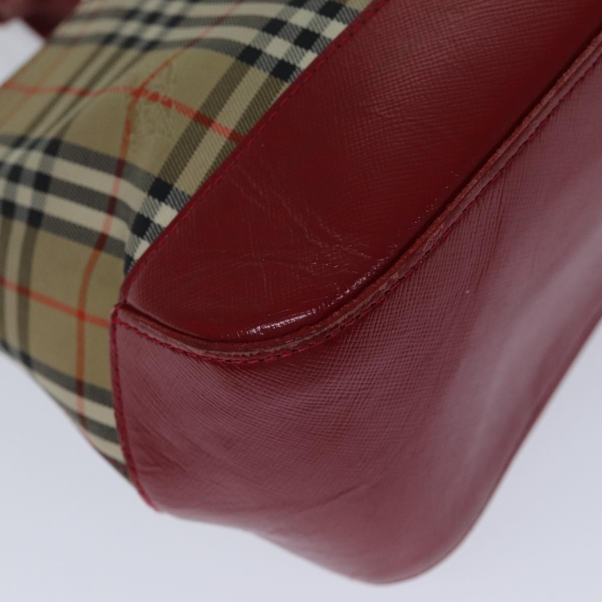 Burberry Nova Check Handbag Nova Check Canvas Beige Canvas Handbag