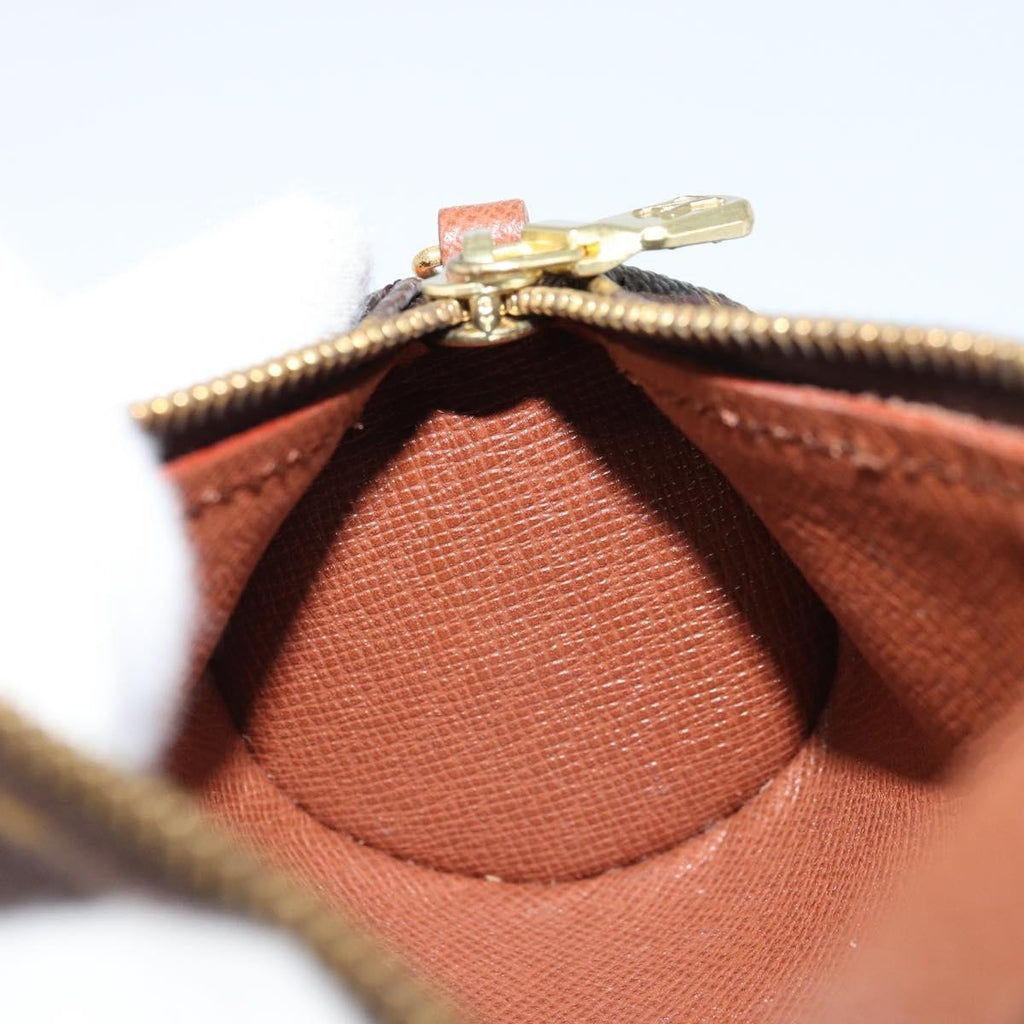 Louis Vuitton Papillon Pochette Monogram Canvas Brown Canvas Clutche & Pouche Bag